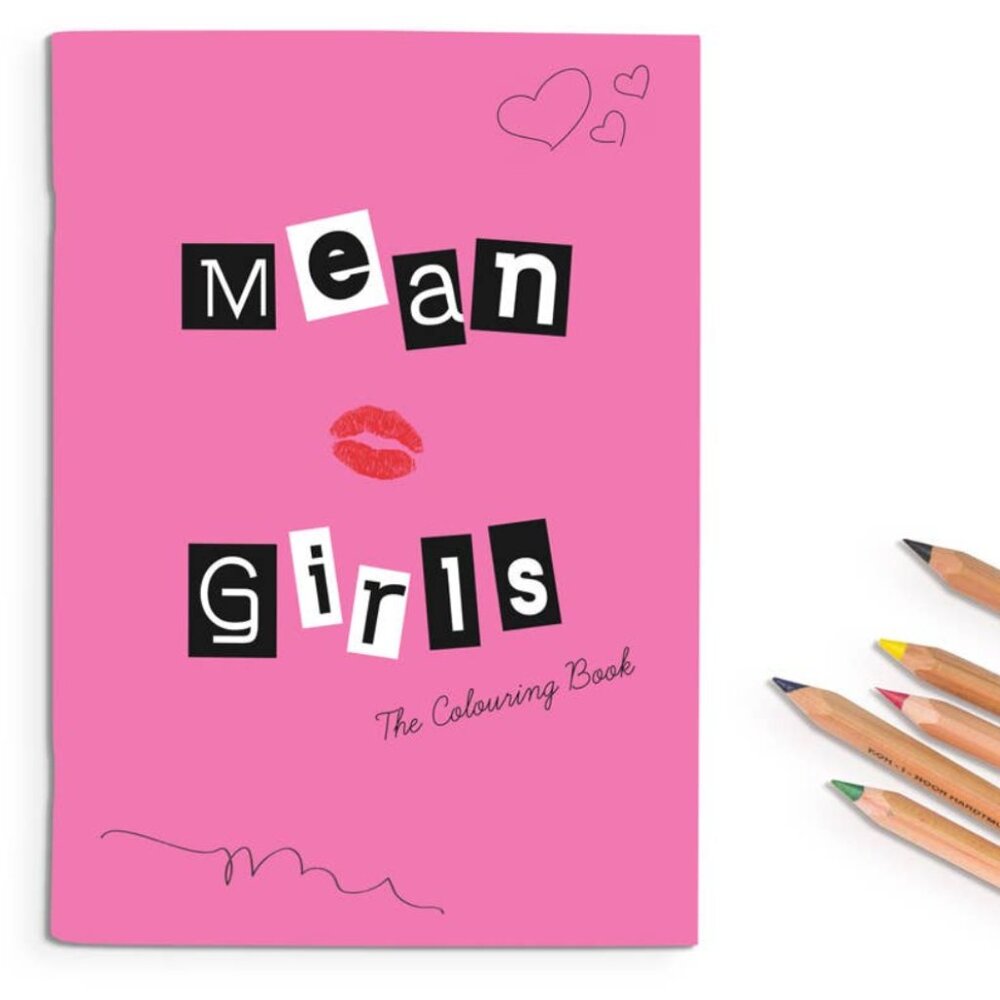 NWT Mean Girls Coloring Book By Party Mountain Paper Co